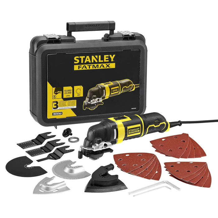 Stanley Multi Tool Electric KFFMES650K-GB Compact Variable Speed 300W 230V - Image 2