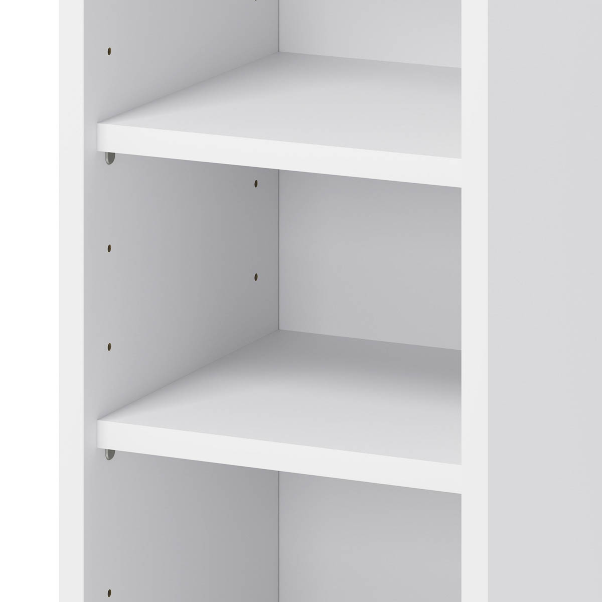 Kitchen Wall Cabinet 2 Tier Matt White Standard Storage Unit (W)300mm (D)320mm - Image 8