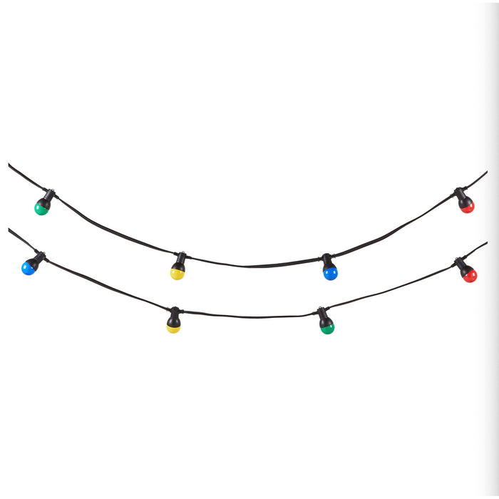 Blooma Outdoor String Lights 10 LED GL682 Barnaby Mains-powered Multicolour - Image 1