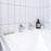 Bath Pillar Tap Chrome Lever 1/4 Turn Hot And Cold Pair Modern Bathroom - Image 2