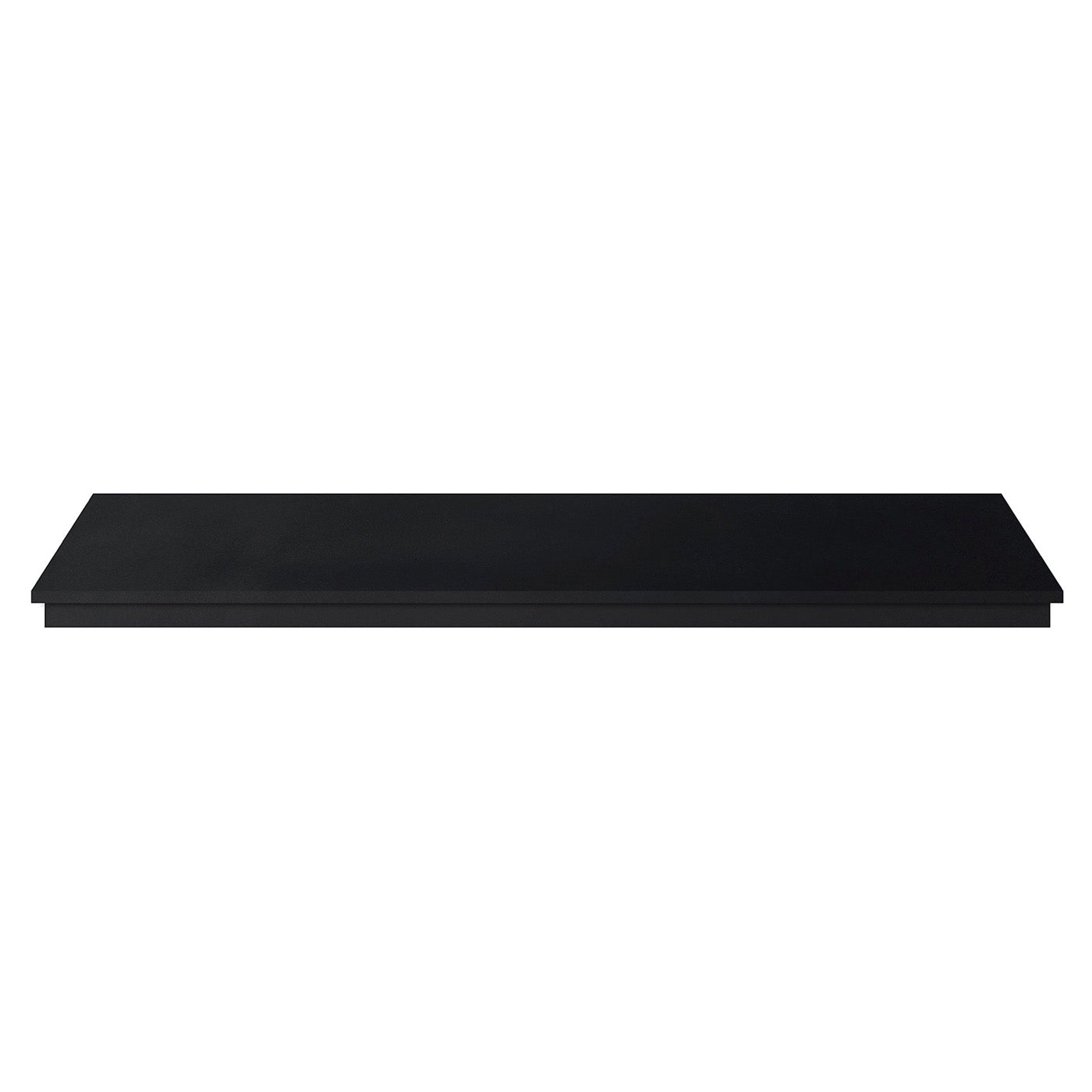 Focal Point Hearth For Electric Stoves & Fireplaces Black MDF 800 x 380 x 50MM - Image 1