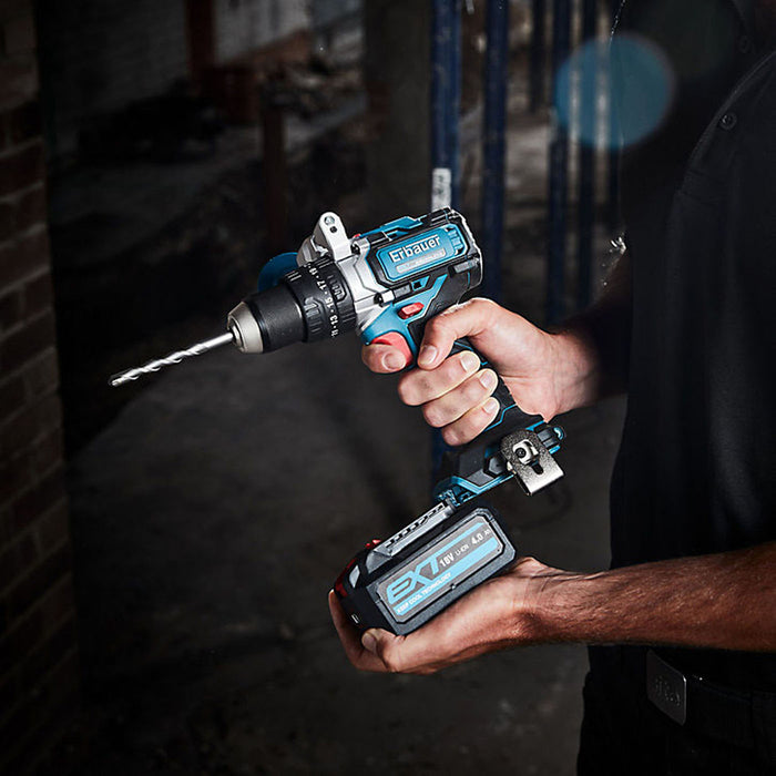 Erbauer Combi Drill 18V Cordless LED Brushless Variable Speed Body Only - Image 3