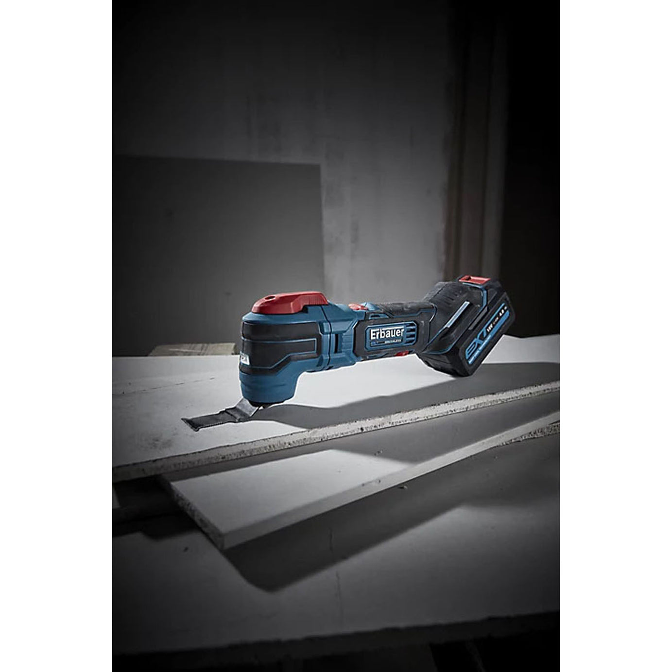Erbauer Multi Tool Sander Cutter EMT18-Li-QC Cordless & Accessories 4Ah Li-ion - Image 4