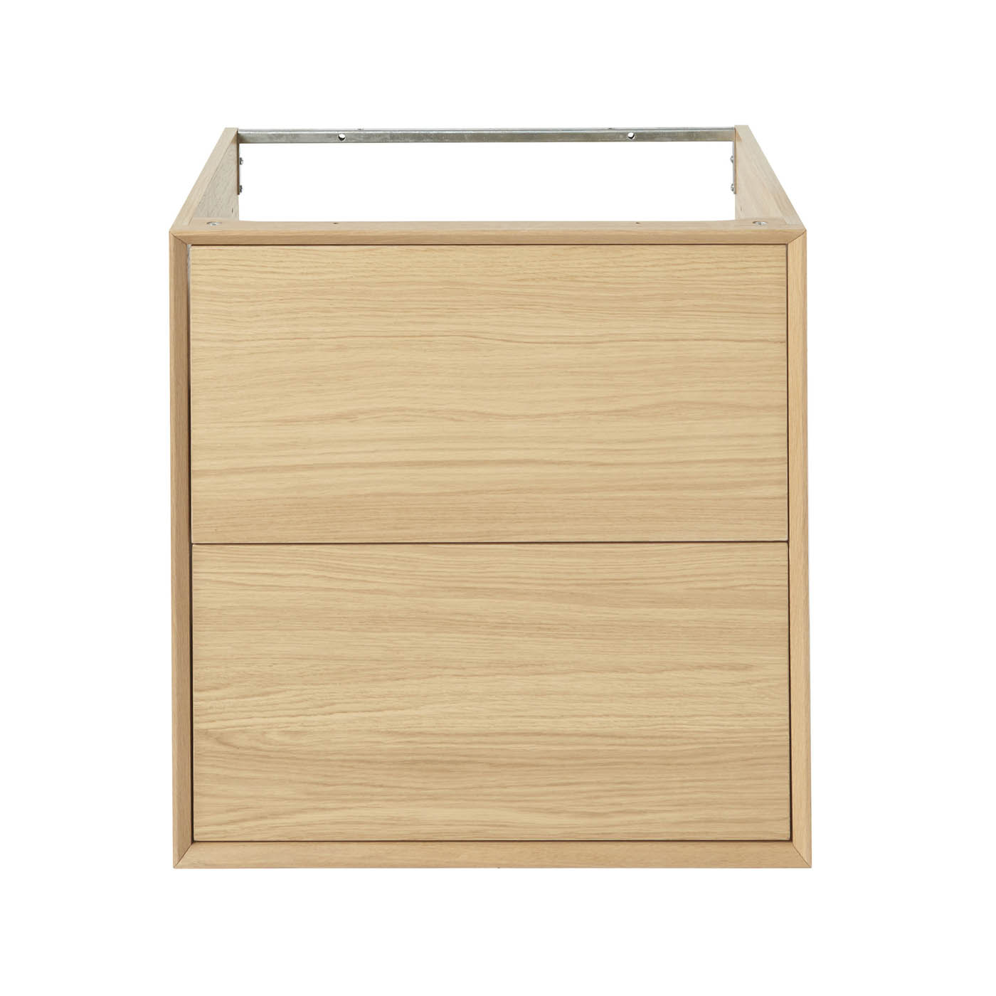 GoodHome Avela Matt Oak effect Wall-mounted Bathroom Vanity unit (H) 600mm (W) 600mm - Image 2