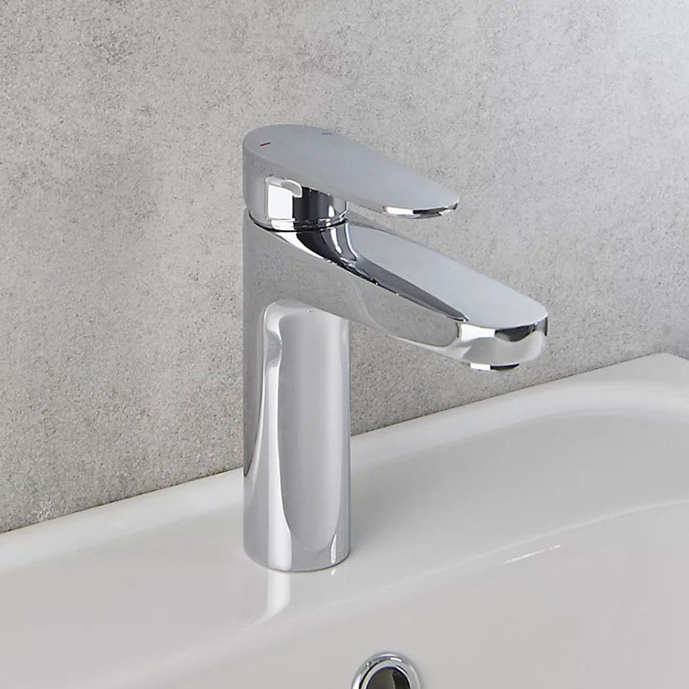 Bathroom Basin Tap Mono Mixer Tall Brass ¼ Turn Operation Waste Modern Faucet - Image 7