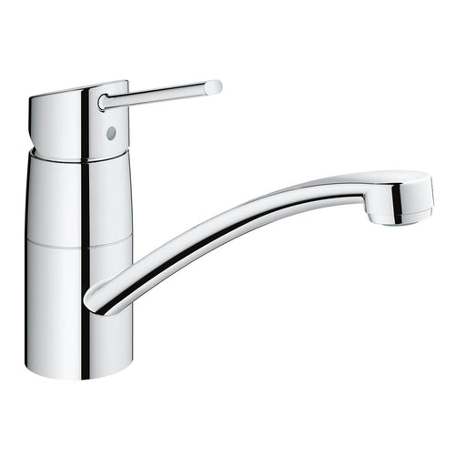 Grohe Kitchen Mixer Tap Chrome Swivel Spout Single Lever Replaceable Aerator - Image 1