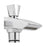 Shower Mixer Tap Bath Chrome Single Lever Wall Mounted Brass Contemporary - Image 2