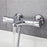 Bath Shower Mixer Tap Chrome Plated Brass Thermostatic Valve Exposed Bar - Image 3