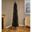 Artificial Christmas Tree Pencil Pine Black Metal Stand Home Decoration 7ft - Image 2
