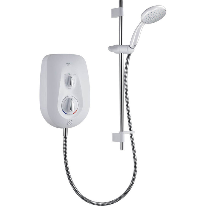 Mira Electric Shower 8.5kW White Gloss Single Spray Pattern Bathroom Modern - Image 1