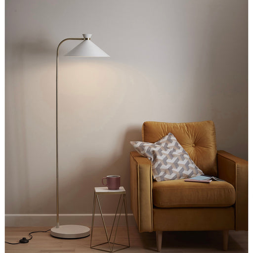 Floor Lamp Standing Light Tall Cream Adjustable Head Modern Living Room 160cm - Image 1