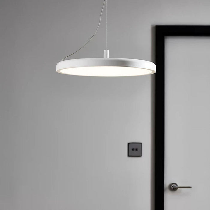 LED Ceiling Light Pendant Matt Warm White Modern Dimmable Adjustable Height - Image 4