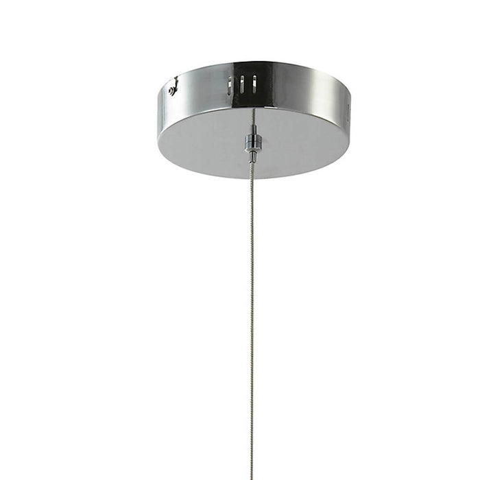 LED Ceiling Light Pendant Lamp Geometric Modern Warm White Adjustable Height - Image 6