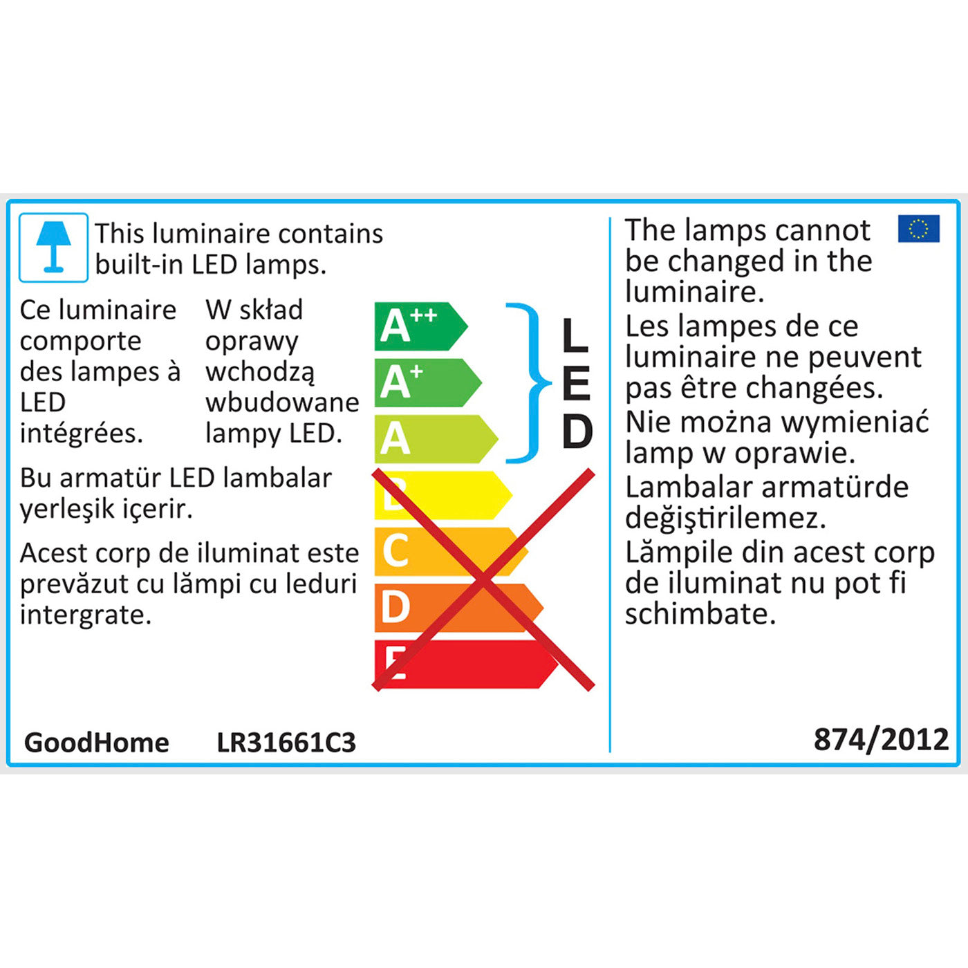 LED Ceiling Light 3 Way Pendant Chrome Sleek Contemporary Bar Kitchen Dining - Image 6