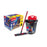 Vileda Mop Bucket Complete Set 2-in-1 UltraMax Squeezer Flat Microfibre Pad - Image 1