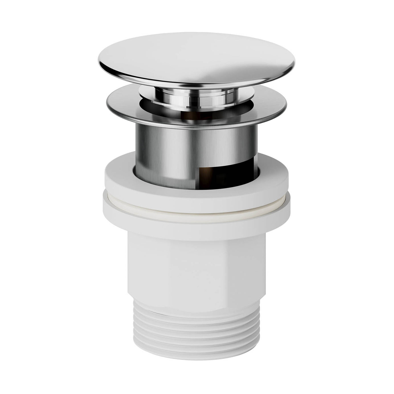 Bathroom Basin Pillar Tap Chrome Lever ¼ Turn Ceramic Disk Hot Cold Pair - Image 8