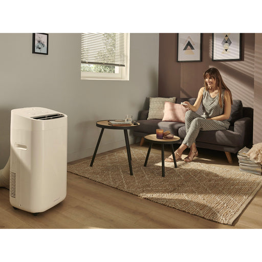 Portable Air Conditioner 3in1 White Fan Cooler Dehumidifier Remote Control - Image 1