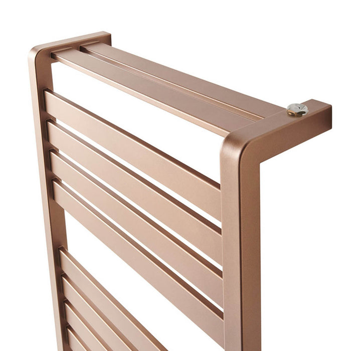 Towel Rail Radiator Electric Copper Bathroom Ladder Warmer Modern (H)100x(W)50cm - Image 2