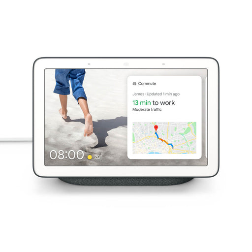 Google Home Nest Hub Smart Speaker Assistant Display Wi-Fi Voice App Control - Image 1