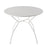 Garden Table Round Outdoor White 4 Seater Metal Classic Compact Bistro - Image 3