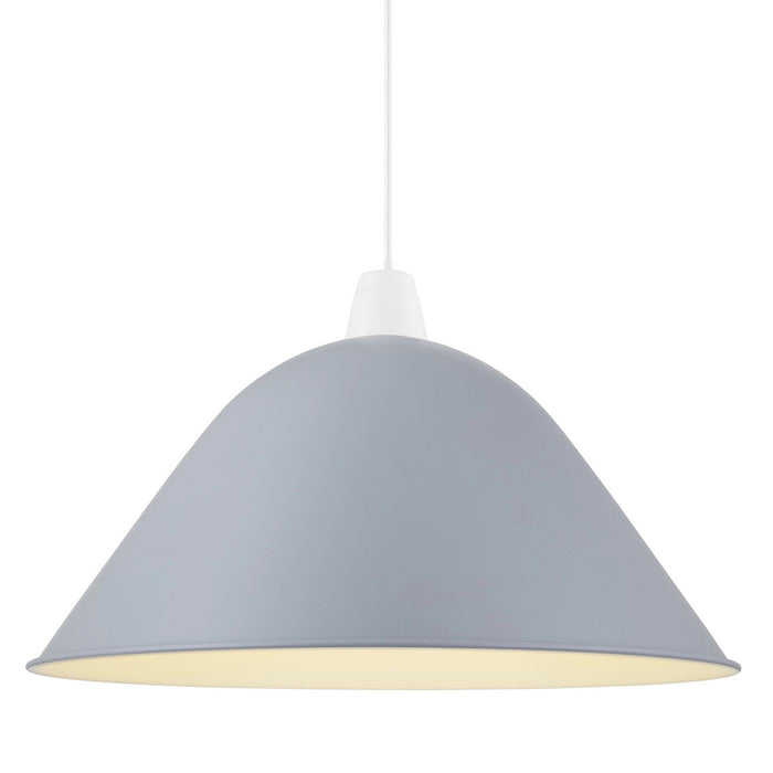 GoodHome Light Shade Calume Light Grey Ceiling Lampshade Dia480mm - Image 4