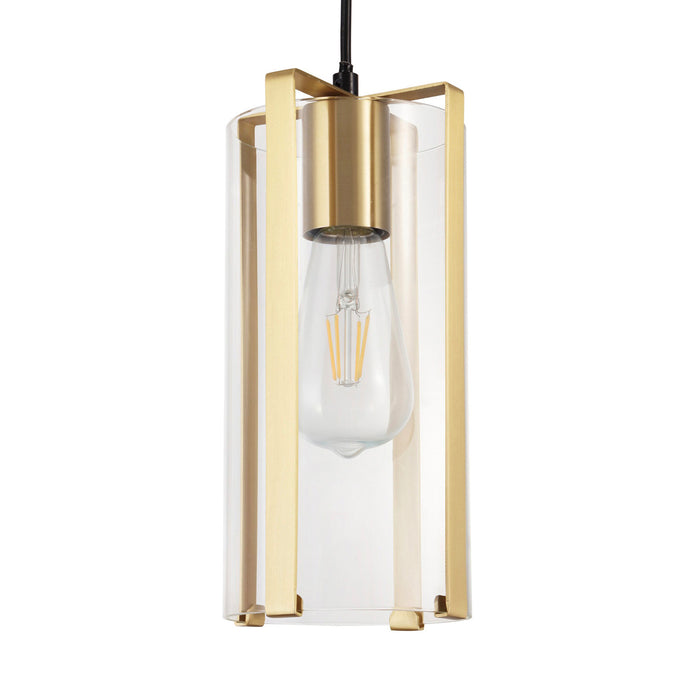 Saiphi Ceiling Light Gold Effect 3 Lamp Pendant Kitchen Breakfast Bar Lighting - Image 4