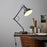 Table Lamp Desk Light Angled Adjustable Reading Matt Black Industrial Metal 40W - Image 2