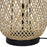 GoodHome Floor Light Kasungu Bamboo Basket Weave Style Tall 955mm 60W - Image 4