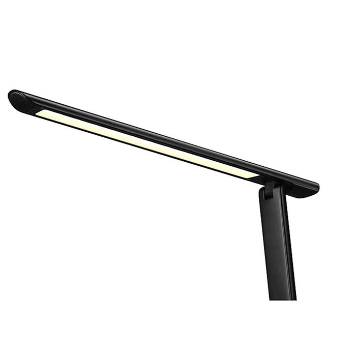 LED Desk Lamp Table Light Black Dimmable USB Modern Integrated Clock Calendar - Image 6