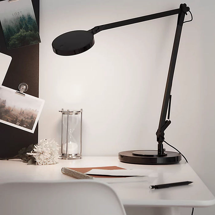 GoodHome Desk Lamp DE15711 Moxette Black LED Clip On Dimmable Touch On/Off - Image 2
