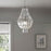 Pendant Ceiling Light Chandelier Chrome Crystal Beads Elegant Living Room 28W - Image 2