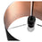 GoodHome Ceiling Light Lamp Shade Black Metal Adjustable Cap Fitting (D)35cm - Image 4