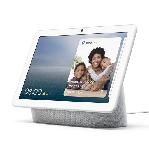 Google Nest Hub Max Chalk 10" Touchscreen Smart Home Voice Assistant - Image 1