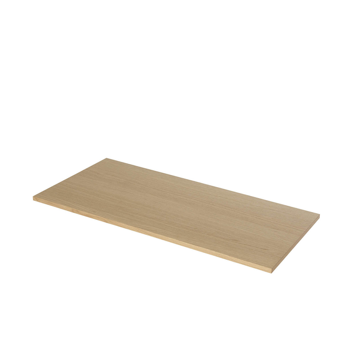 Bathroom Worktop Matt Oak Effect Square Edge (T) 1.8cm x (L) 100cm x (W) 45.1cm - Image 1