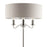 Floor Lamp Grey Nickel Effect Classic Drum Shade Bedroom Livingroom 1.5m - Image 4