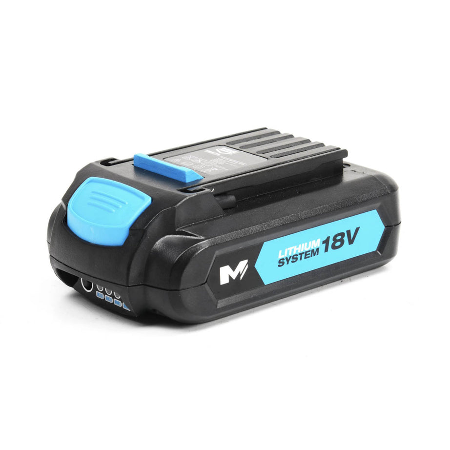 Mac Allister Battery LED Charging Indicator 18V 2Ah Li-ion Compact Lightweight - Image 1
