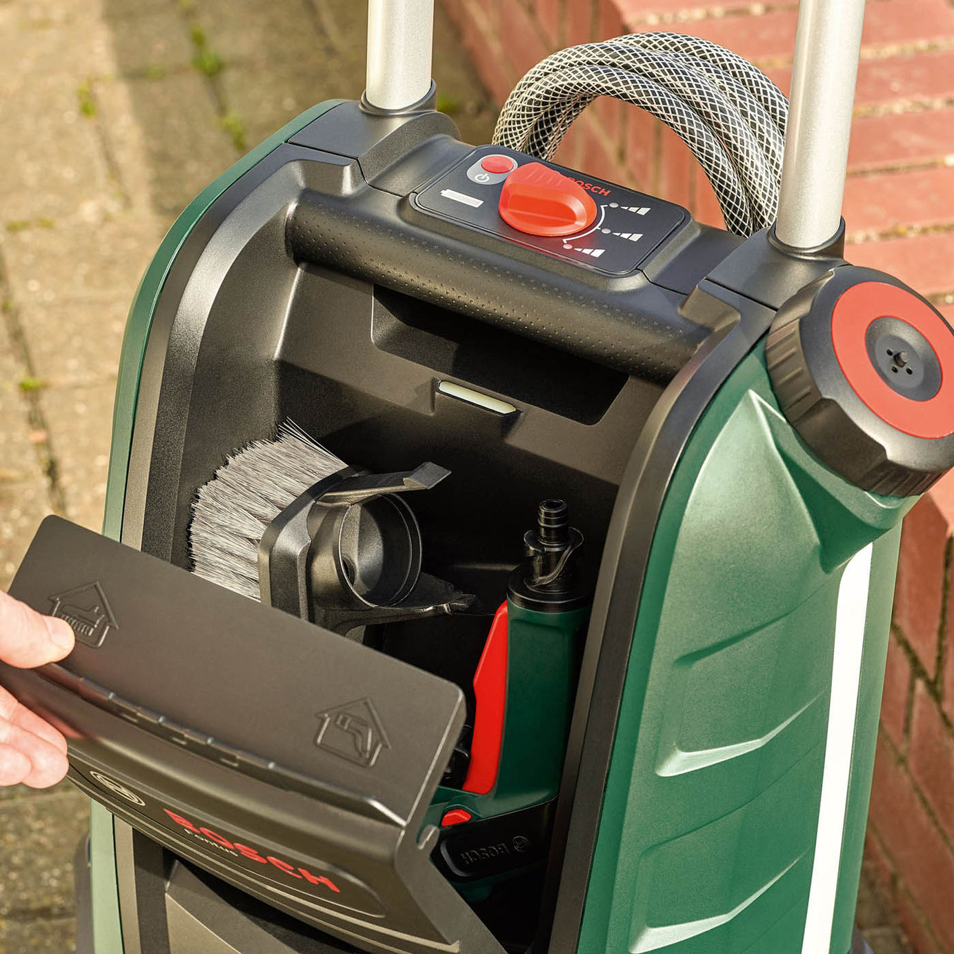 Bosch Pressure Washer Cordless 18V Li-Ion Power4All Home Patio Car Jet Cleaner - Image 9