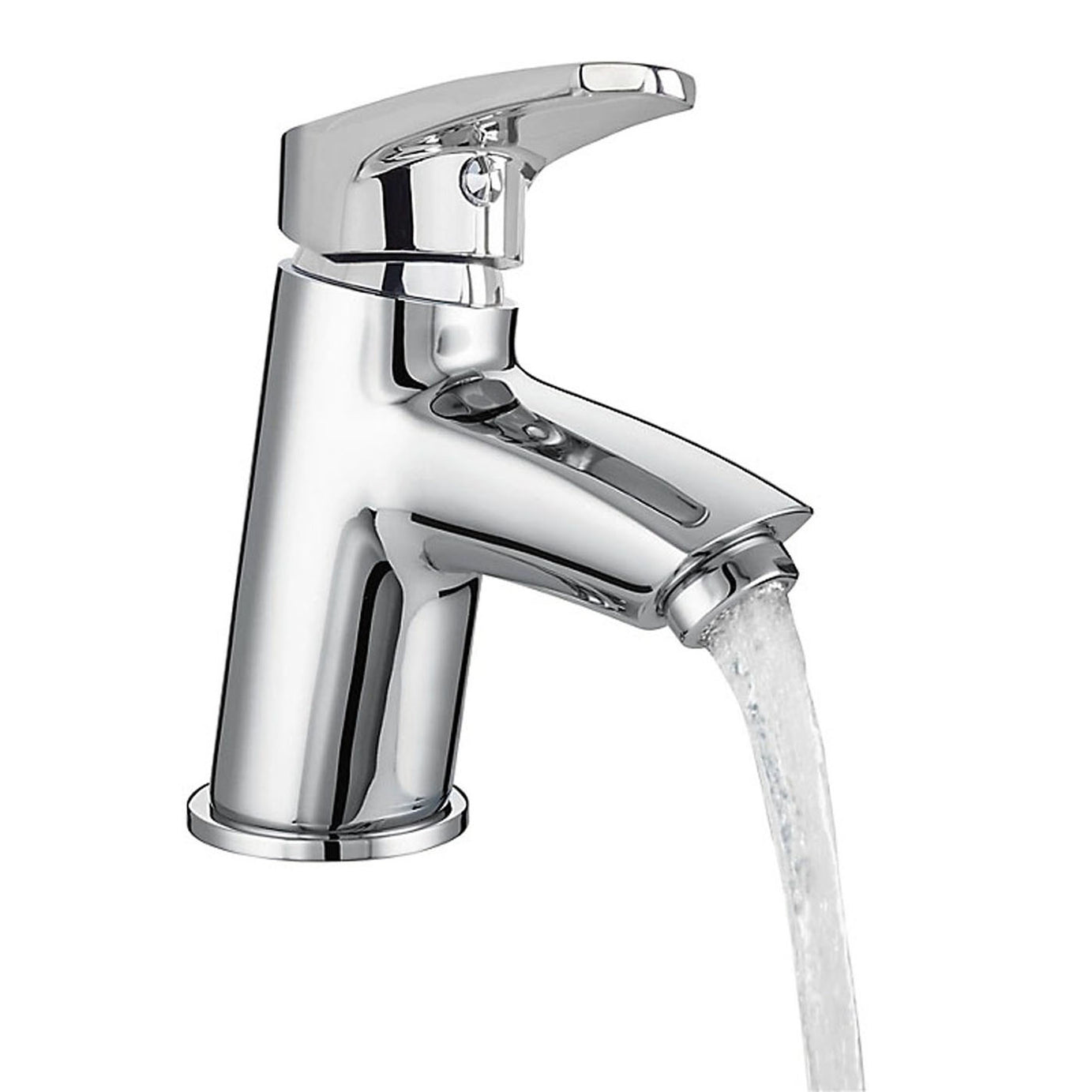 Bristan Basin Tap Mono Mixer Chrome Small Single Lever Waste Bathroom Faucet - Image 3