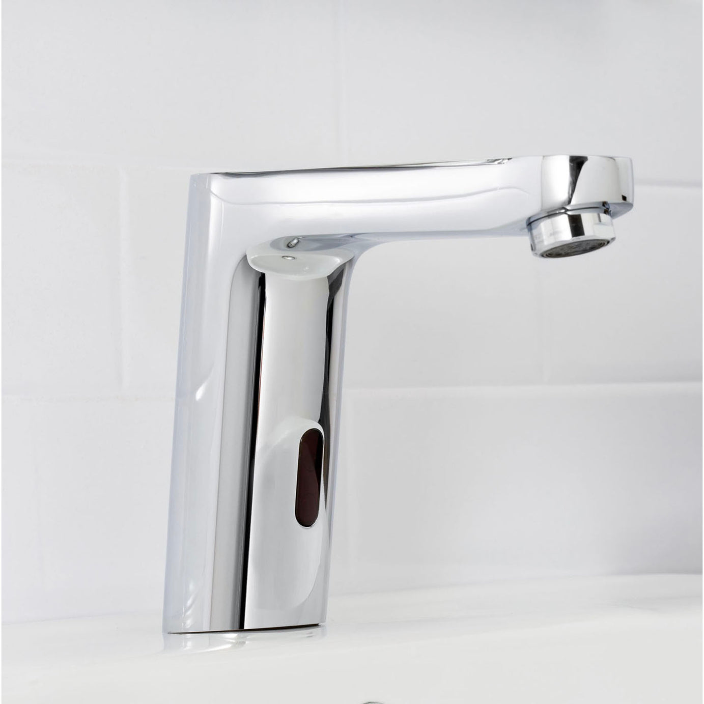 Bristan Basin Sensor Tap Mixer Touch Free Bathroom Deck Mount Modern Chrome - Image 2