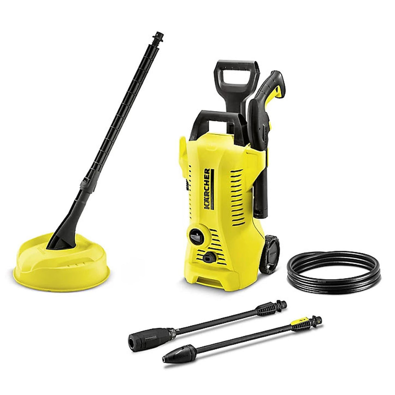 Karcher K2 Pressure Washer Corded Electric Portable Garden Patio 110bar 1400W - Image 1