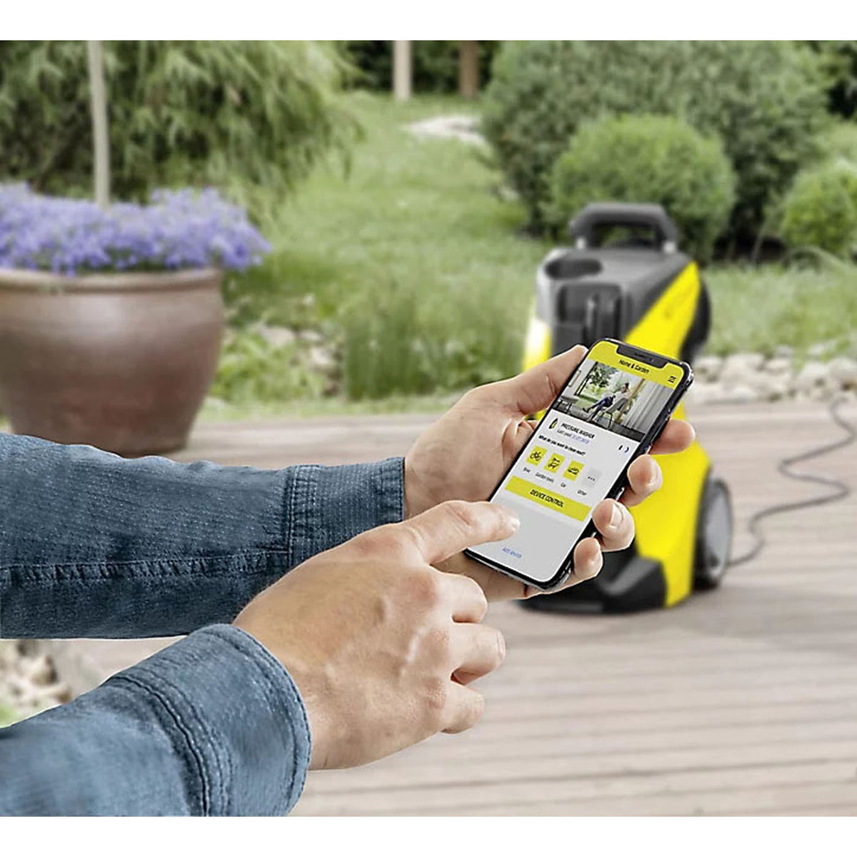 Karcher K2 Pressure Washer Corded Electric Portable Garden Patio 110bar 1400W - Image 2