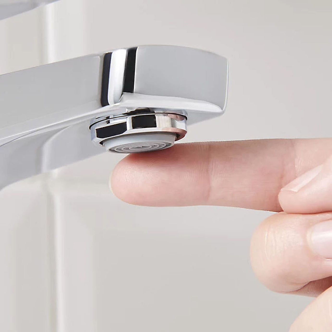 Bathroom Basin Tap Mixer Single Lever Ceramic Cartridge Waste Modern Faucet - Image 7