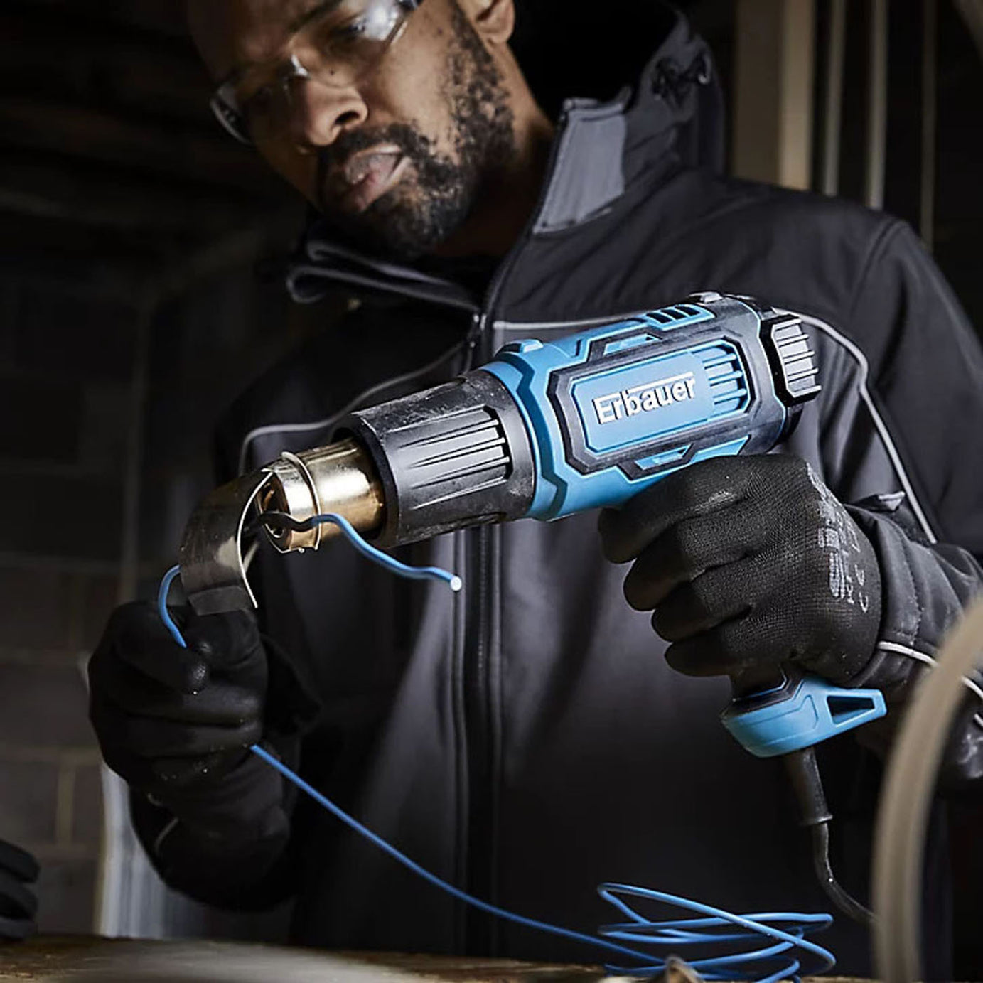 Erbauer Heat Gun EHG2000 Corded Variable Settings With Carry Case 2000W 240V - Image 2