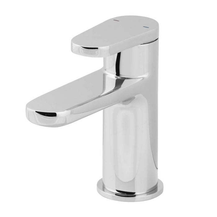 GoodHome Basin Mono Mixer Tap Chrome Bathroom Sink Full Turn Brass 5bar - Image 1