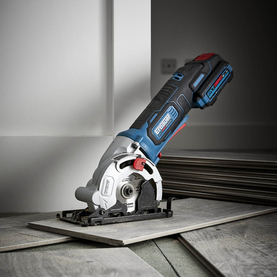 Erbauer Circular Saw 85mm Cordless EMCS12 Brushless 12V EXT Li-Ion - Body Only - Image 3