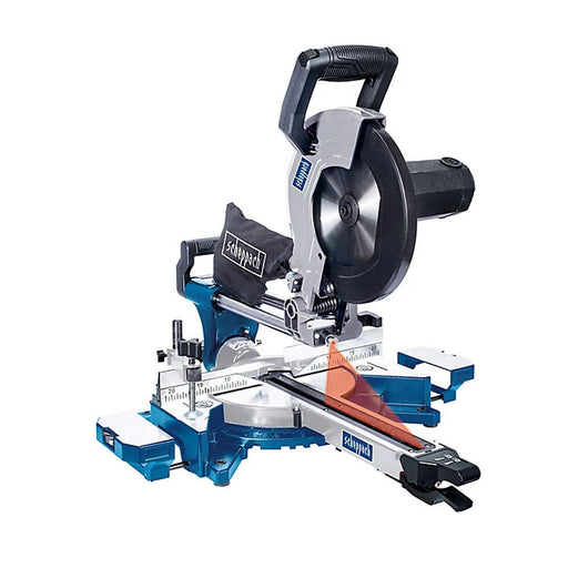 Scheppach Mitre Saw Electric Sliding With Laser Guide Durable 254mm Blade 28T - Image 1