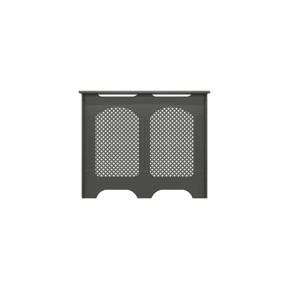 Cambridge Small Grey Radiator cover 800mm(H) 1017mm(W) 180mm(D) - Image 1