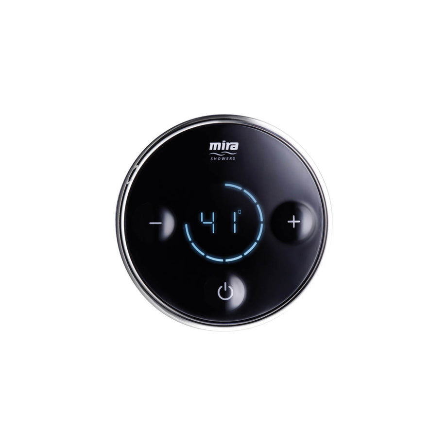 Mira Bathroom Mixer Shower Digital Exposed Chrome 4 Spray Pattern Twin Head - Image 4