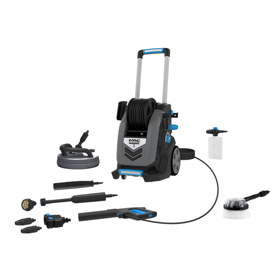 Mac Allister Pressure Washer Electric MPWP2700 Cleaner Jet Wash 155bar 2.7kW - Image 1