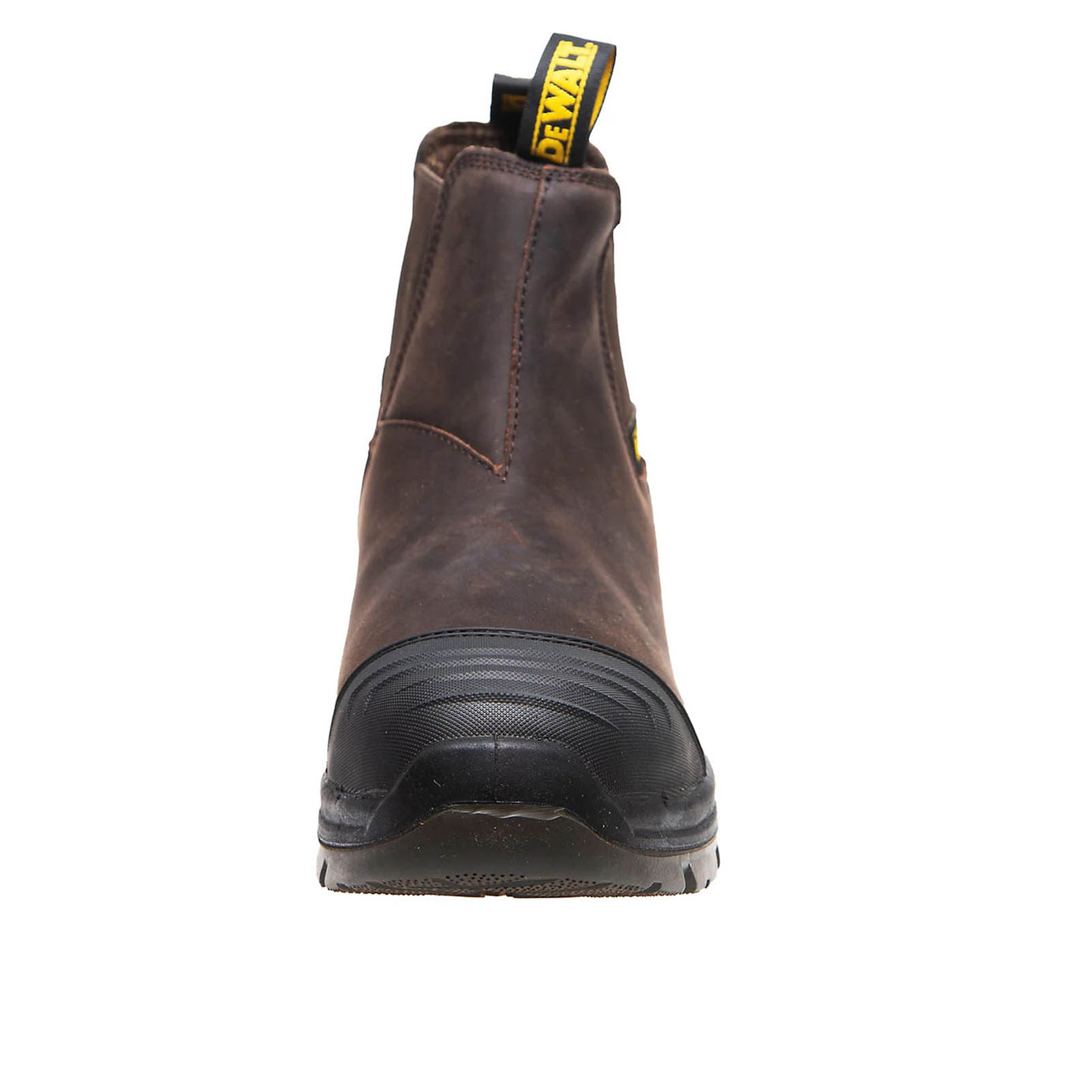 DeWalt Safety Dealer Boots Brown Steel Toe Slip-On Workwear Size 10 Norris - Image 7